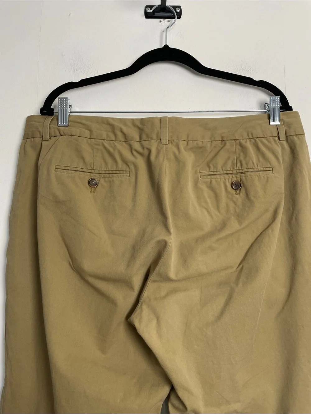 J Crew Cafe Wide Leg Women's 14 Sugar Brown Chino Trouser Business Casual Pants